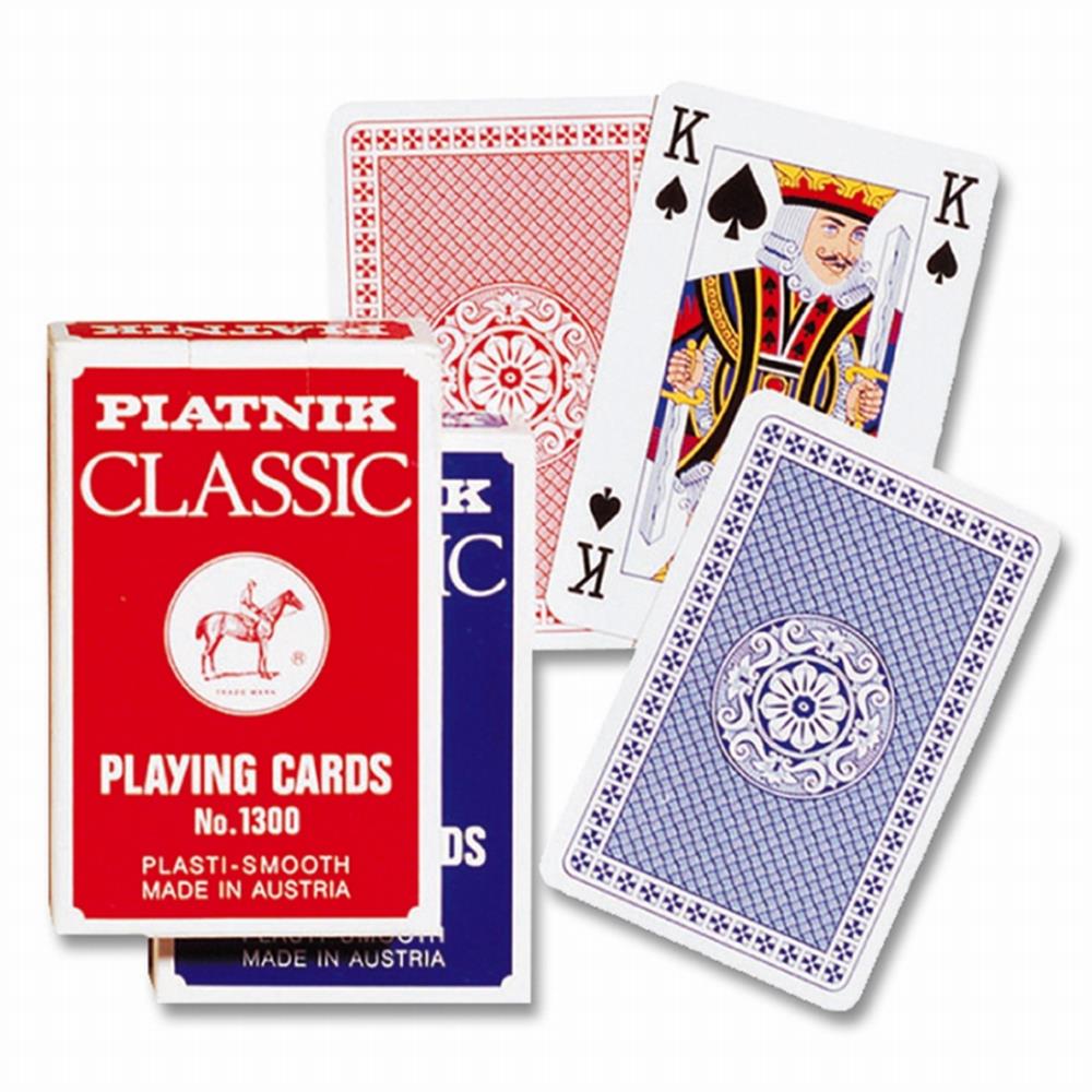 Gibsons Piatnik Cards Classic Bridge Single Deck